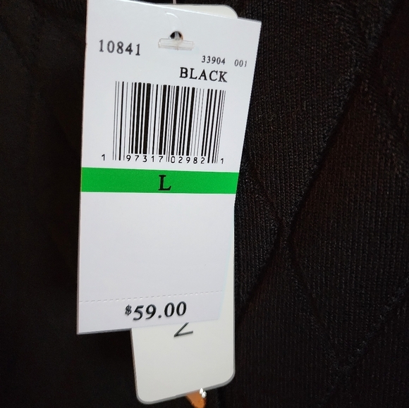 Rio & Rian metallic Long Sleeve Blouse Large - Picture 8 of 8